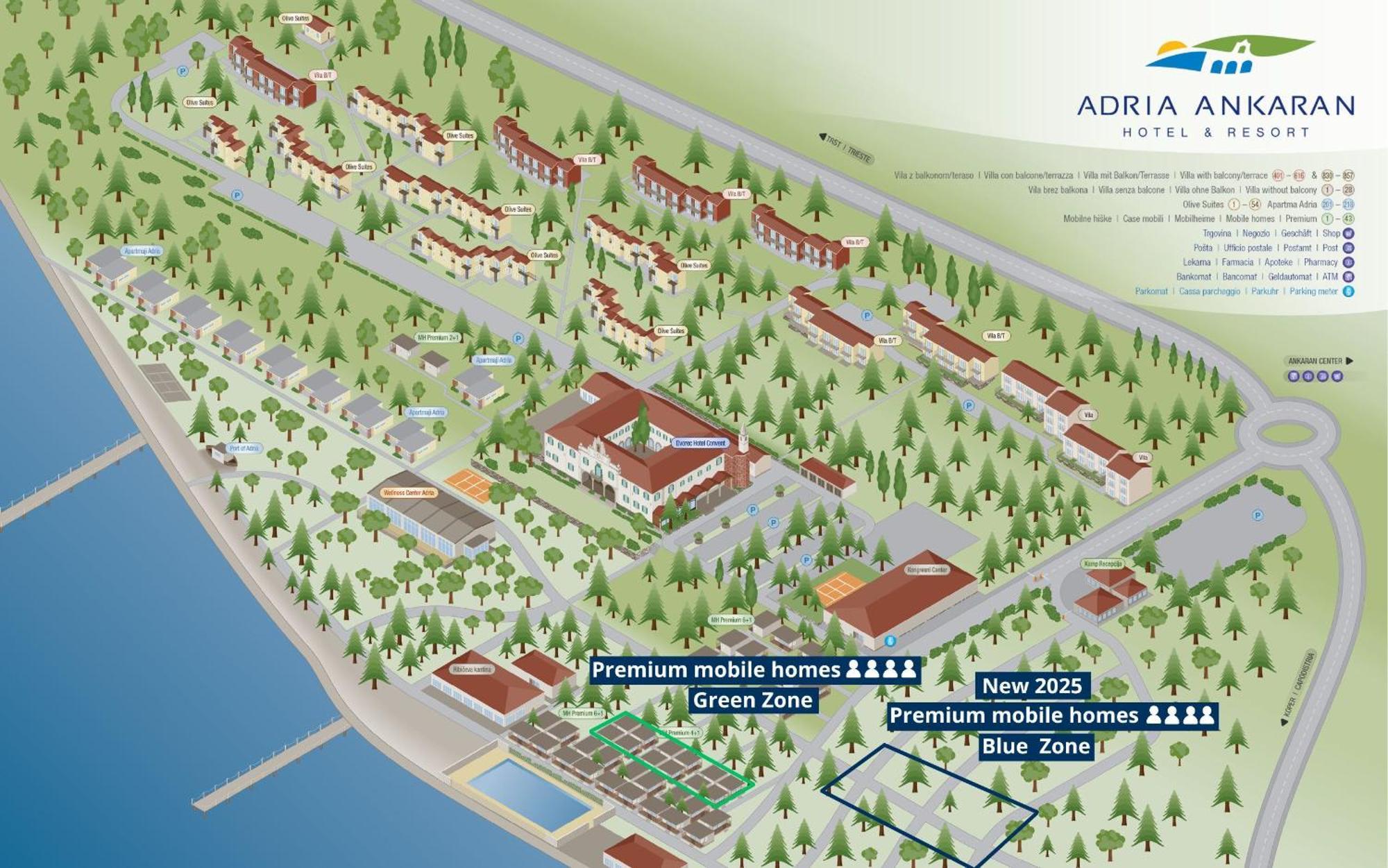 Premium Mobile Homes - Hotel & Resort Adria Ankaran Εξωτερικό φωτογραφία
